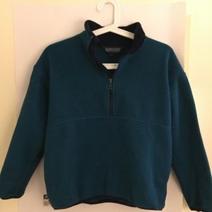 Lands End Cropped Quarterzip
